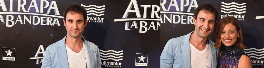 Dani Rovira estrena nuevo look en la premiere de 'Atrapa la bandera' en Madrid