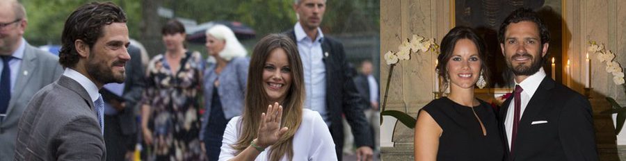 Sofía Hellqvist levanta pasiones en su primer viaje oficial como Princesa de Suecia