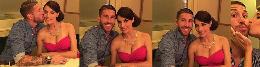Pilar Rubio y Sergio Ramos celebran sus tres años de amor con una romántica cena