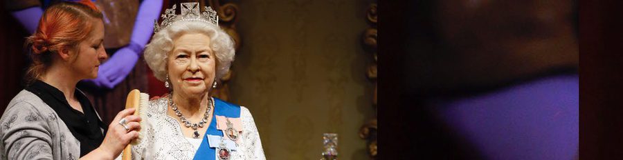 La Reina Isabel II estrena traje en el Madame Tussauds de Londres para celebrar su récord histórico