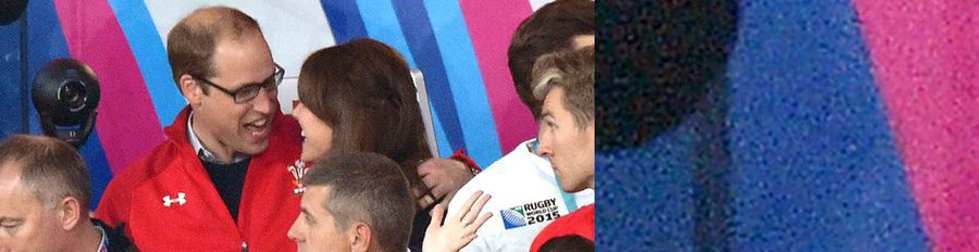 El Príncipe Guillermo y Kate Middleton, cómplices y enamorados en el Mundial de Rugby