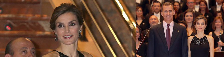 La Reina Letizia 'se cuela' en el concierto de los Premios Princesa de Asturias 2015