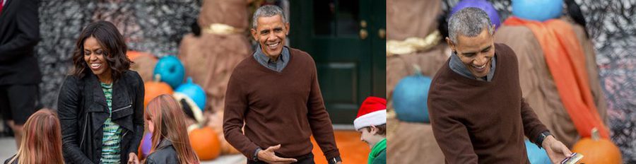 Halloween en la Casa Blanca: Barack Obama saca su lado más divertido y Michelle Obama el más sporty