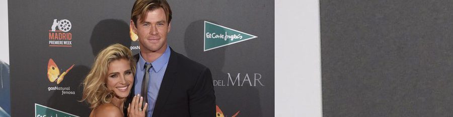 Elsa Pataky y Chris Hemsworth derrochan pasión en el estreno en Madrid de 'En el corazón del mar'