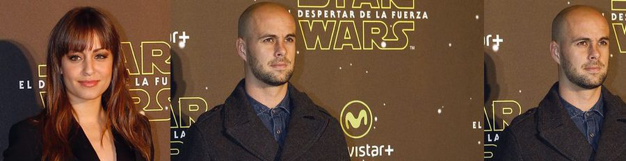 Hiba Abouk, Curro Sánchez y Peter Vives acaparan todas las miradas en el estreno de 'Stars Wars' en Madrid