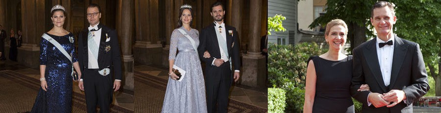 Victoria de Suecia, Sofia Hellqvist, la Infanta Cristina e Iñaki Urdangarín monopolizan los acontecimientos de la realeza en 2016
