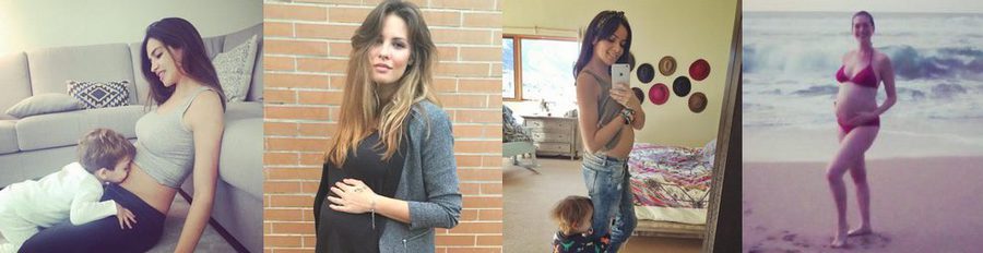 Mamás de 2016: Sara Carbonero, Anne Hathaway, Raquel del Rosario, Jessica Bueno,...