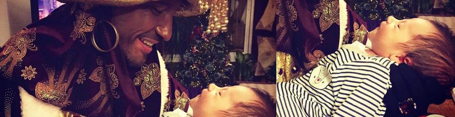 David de María celebra su Noche de Reyes más especial con su hijo Leonardo