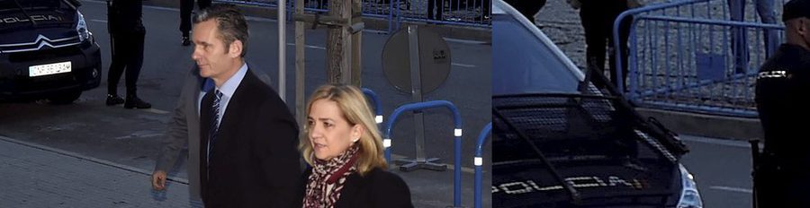 Arranca el juicio por el Caso Nóos: La Infanta Cristina e Iñaki Urdangarín hacen su aparición en Palma de Mallorca