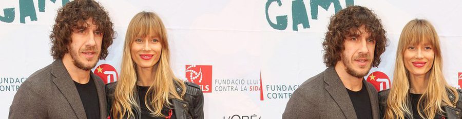 Carles Puyol y Vanesa Lorenzo anuncian el nacimiento de su hija María