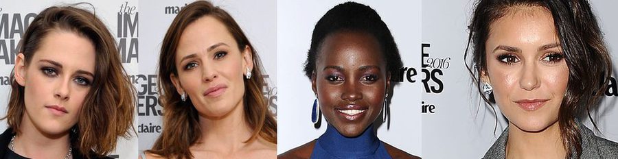 Kristen Stewart, Jennifer Garner, Lupita Nyong'o y Nina Dobrev deslumbran en los premios Marie Claire 2016