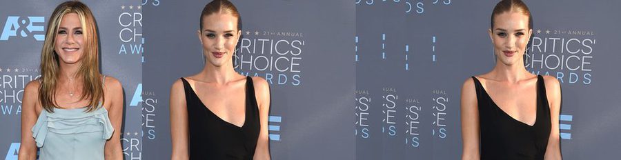 Jennifer Aniston, Rosie Huntington-Whiteley y Kate Beckinsale deslumbran en la alfombra roja de los Critics' Choice Awards 2016