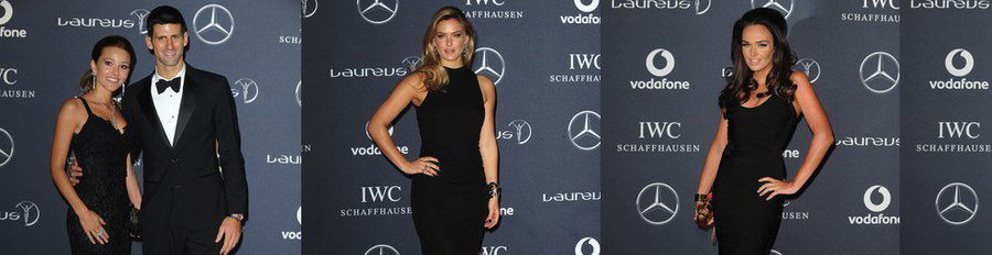 Novak Djokovic, Jelena Ristic, Bar Refaeli y Tamara Ecclestone protagonizan los Premios Laureus 2012