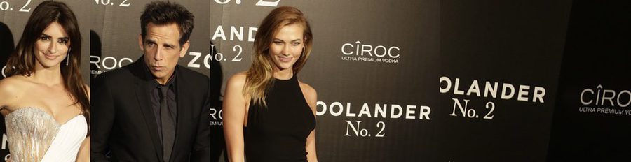 Penélope Cruz, Karlie Kloss y Ben Stiller derrochan glamour en la estreno de 'Zoolander 2' en Madrid