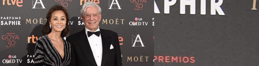Mario Vargas Llosa e Isabel Preysler, sustitutos de lujo para los Reyes Felipe y Letizia en los Goya 2016