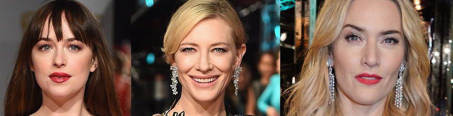 Dakota Johnson, Kate Winslet y Cate Blanchett brillan en la alfombra roja de los BAFTA 2016
