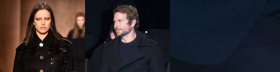 Bradley Cooper apoya a Irina Shayk sentándose en el front row de Paris Fashion Week