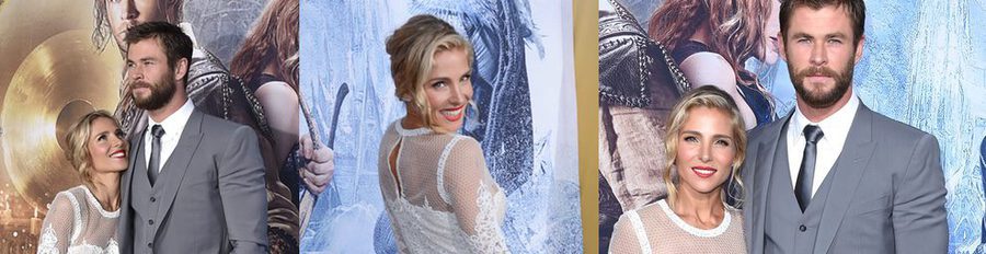 Elsa Pataky, la única princesa de Chris Hemsworth en el estreno de 'Blancanives, El Cazador y la Reina del Hielo'