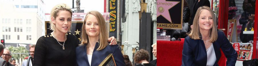 Jodie Foster recibe por fin su estrella del Paseo de la Fama de manos de Kristen Stewart