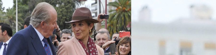 La gira más castiza del Rey Juan Carlos, la Infanta Elena y Victoria de Marichalar: del tenis a los toros