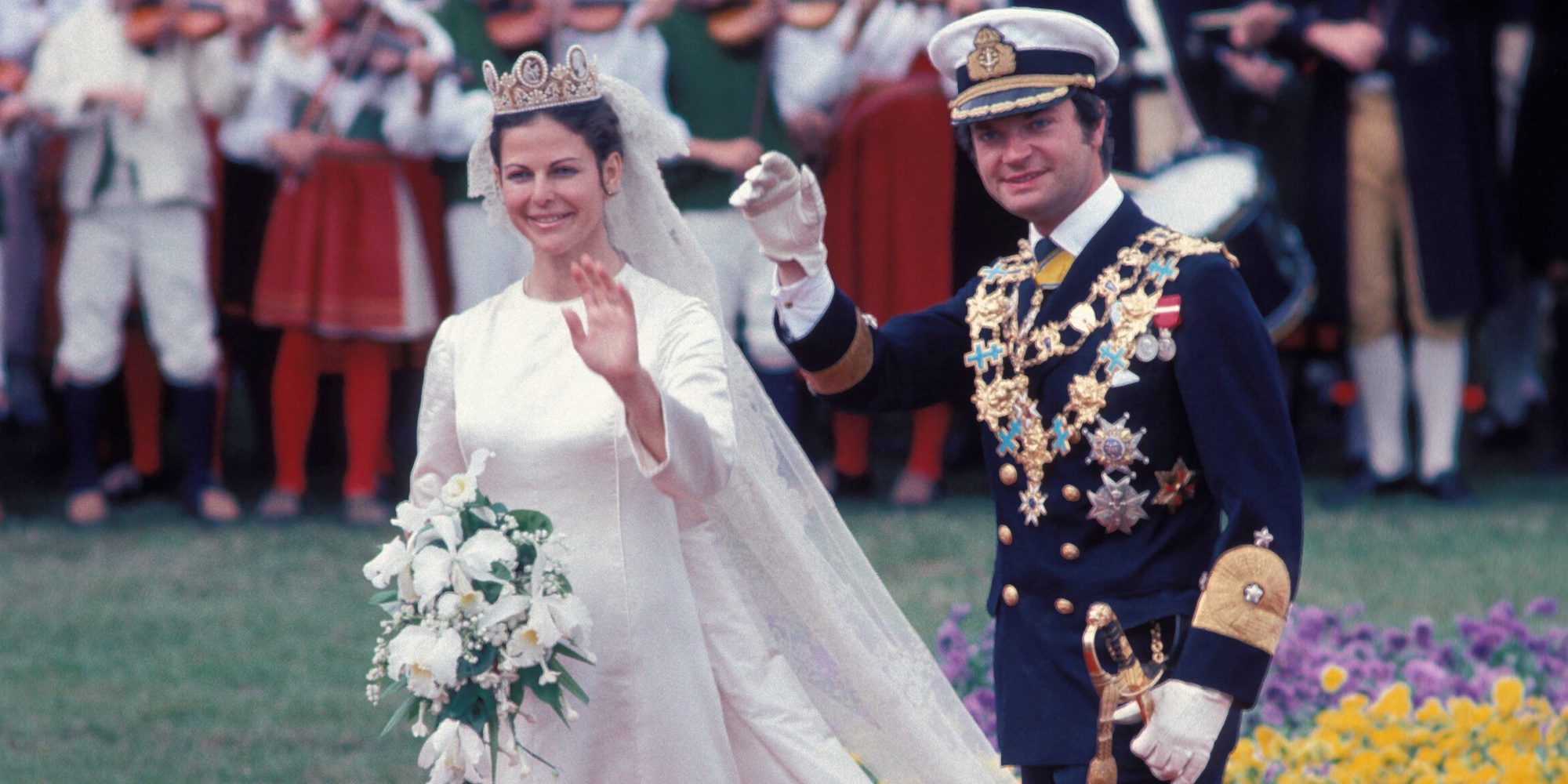 Los 40 años de matrimonio de los Reyes Carlos Gustavo y Silvia de Suecia en 4 momentos clave