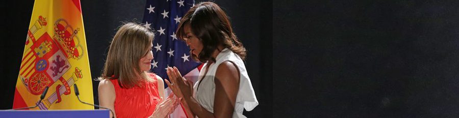 Michelle Obama y la Reina Letizia, dos primeras damas unidas por la educación de las mujeres