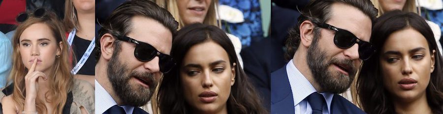 El bochornoso momento de Bradley Cooper: Irina Shayk y su ex Suki Waterhouse 'juntas' en Wimbledon 2016