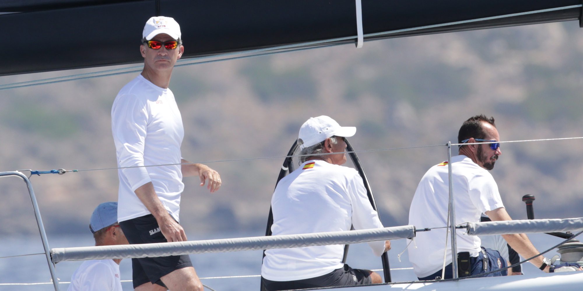El Rey Felipe VI compite en las regatas de la 36 Copa del Rey de Vela