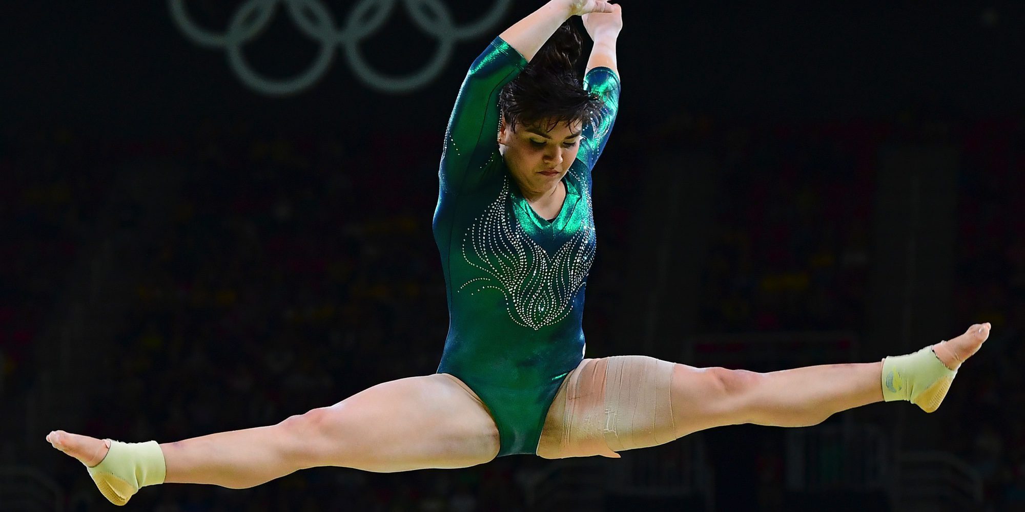 La gimnasta mexicana Alexa Moreno, criticada por su peso tras su participación en Río 2016
