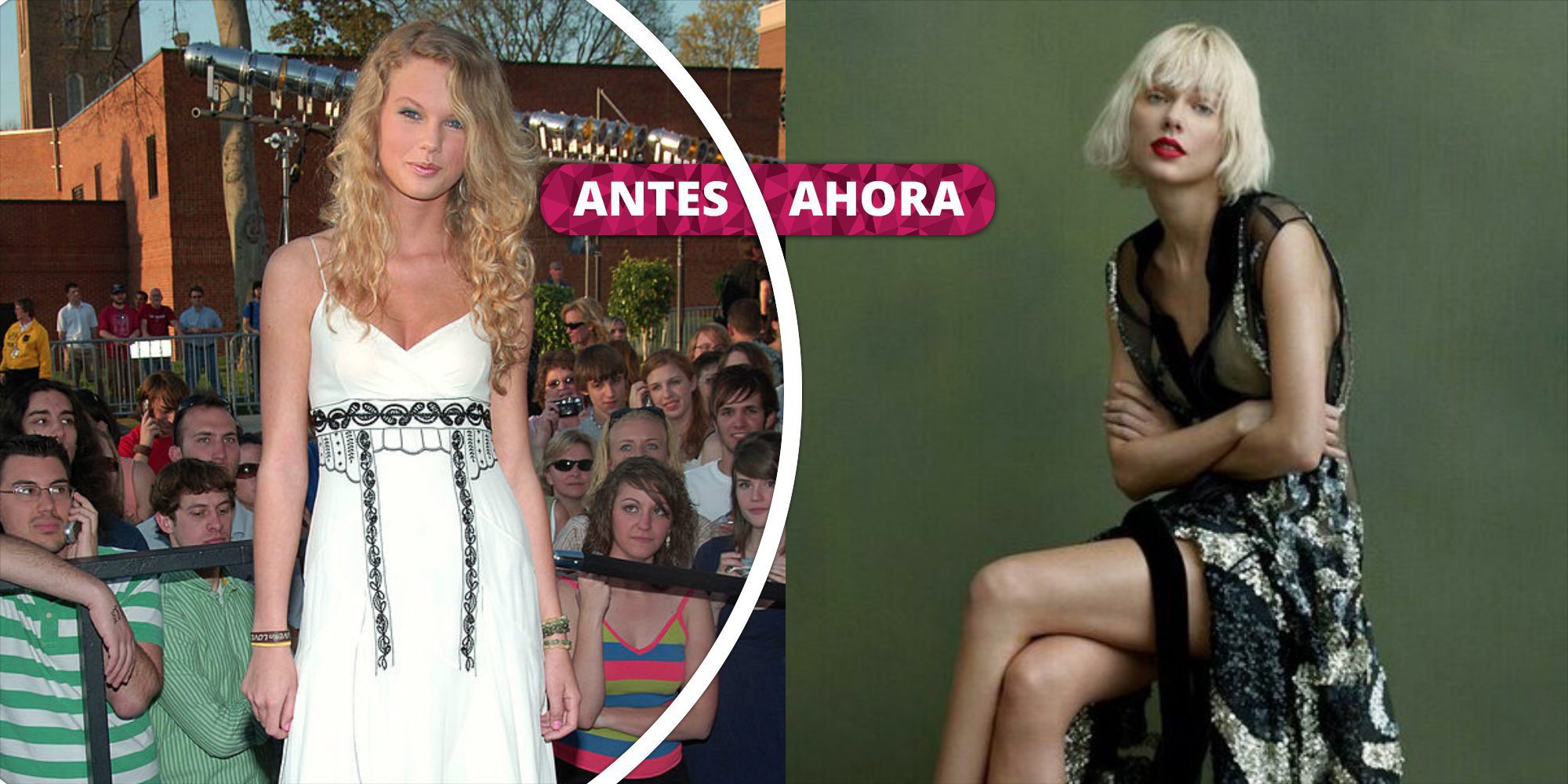 Así ha cambiado Taylor Swift: De niña prodigio del country a estrella mundial del pop