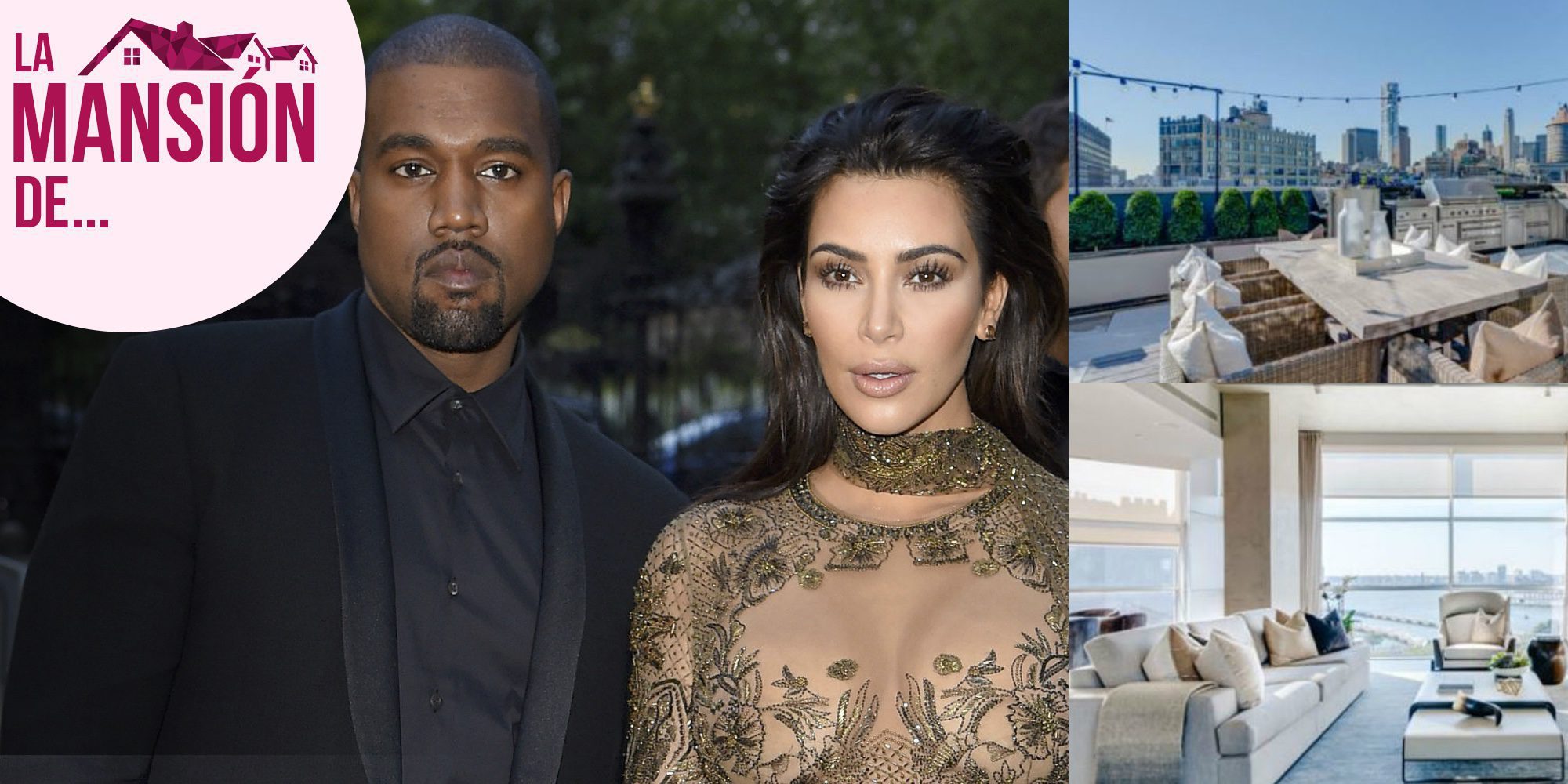 El ático de lujo en Nueva York en el que vive Kim Kardashian durante la gira de Kanye West