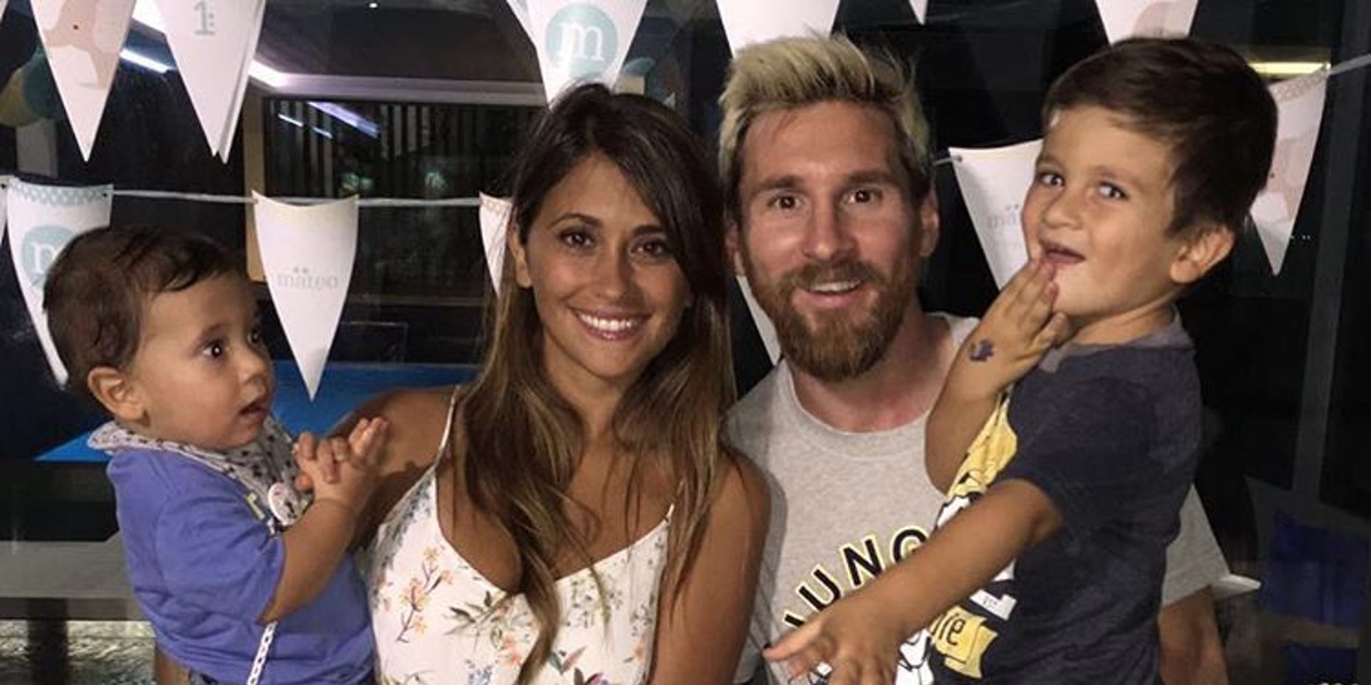 La ternura de Leo Messi y Antonella Roccuzzo con Mateo: "Gracias por alegrarnos los dias con tus sonrisas"