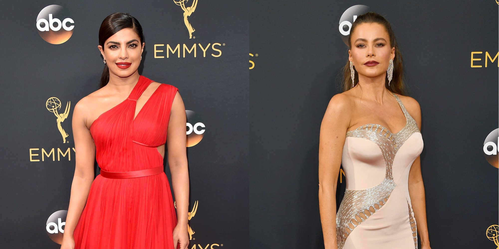 Priyanka Chopra, Heidi Klum, Sofía Vergara y Emily Ratajkowski brillan sobre la alfombra roja de los Emmy 2016