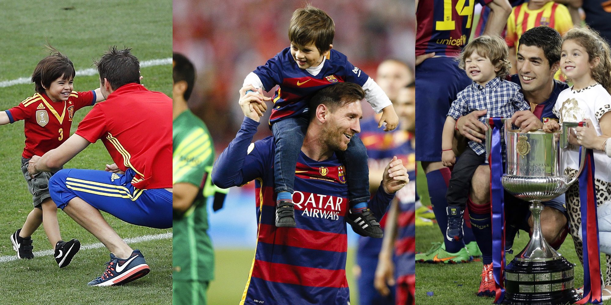 Los hijos Messi, Piqué y Suárez debutarán como futbolistas en la escuela del Barça