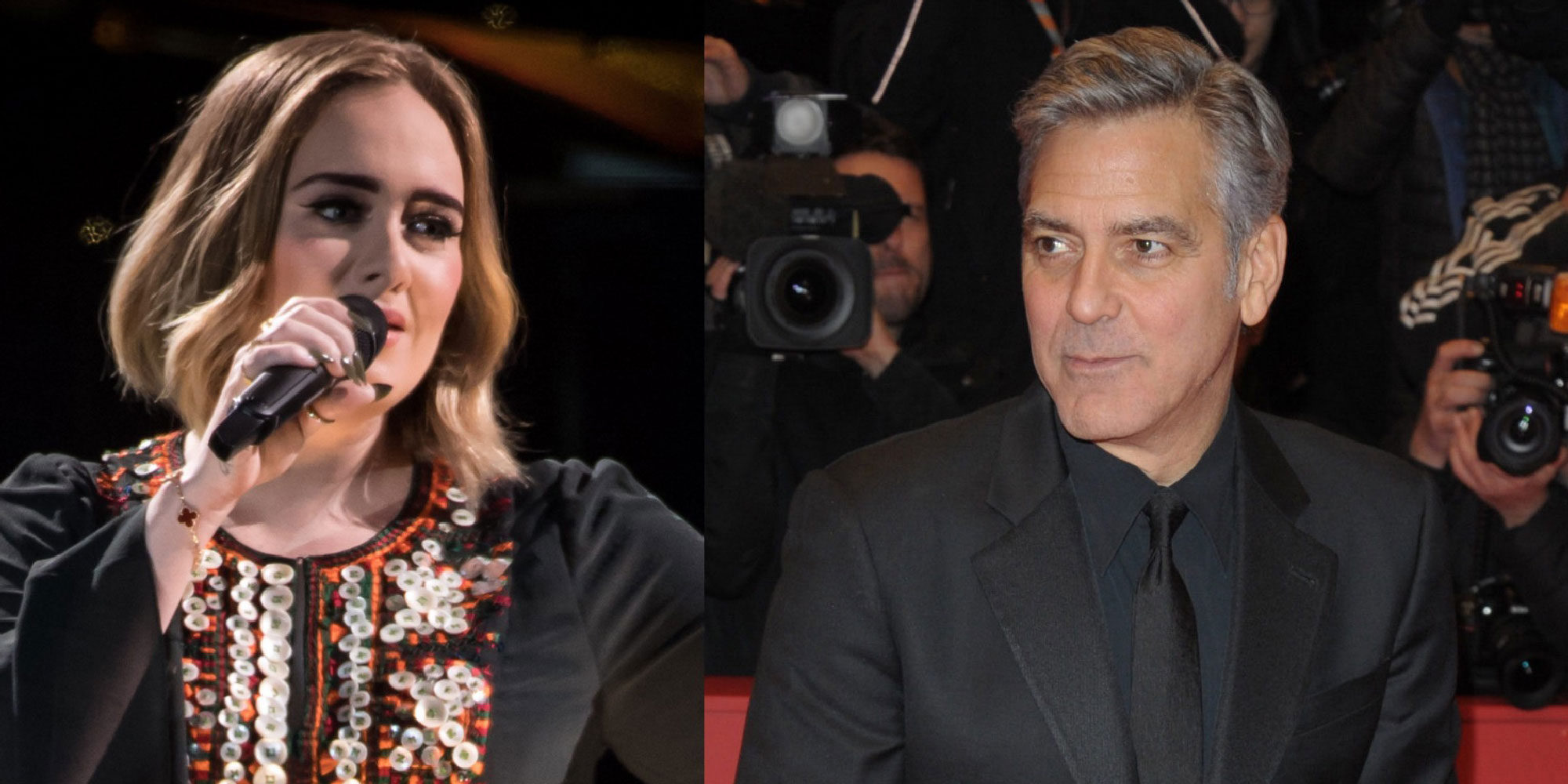 Adele y George Clooney, destrozados por el divorcio de Angelina Jolie y Brad Pitt