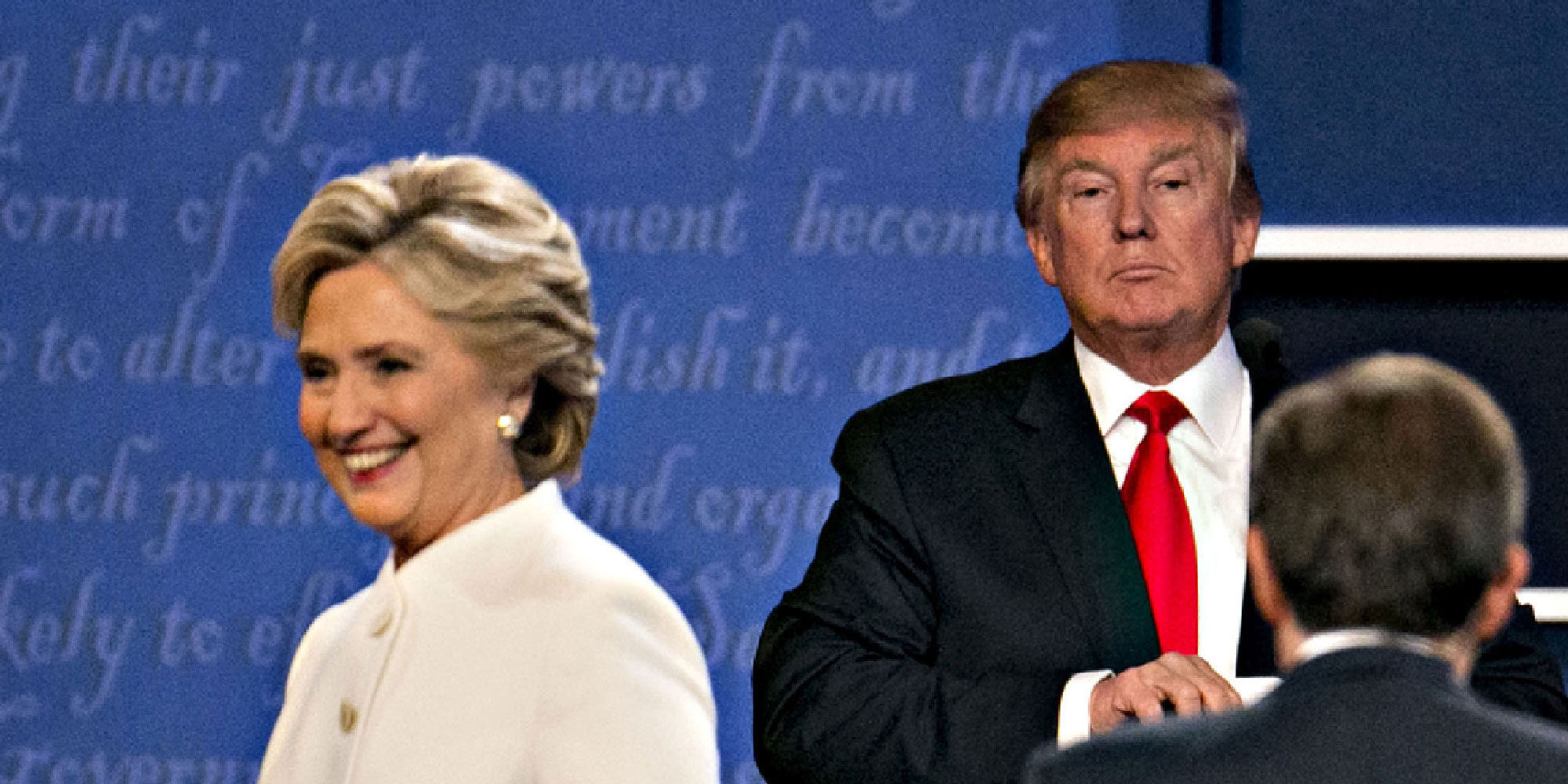 Donald Trump a Hillary Clinton en el último debate presidencial: "Qué mujer tan despreciable"