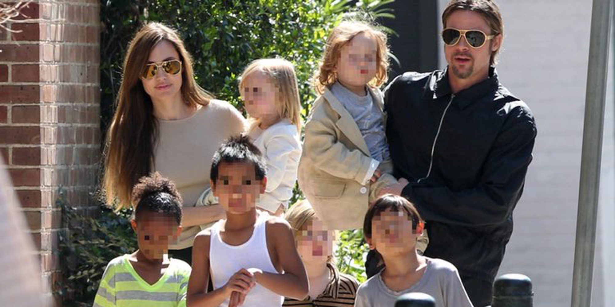 Acuerdo de custodia: Angelina Jolie vivirá con sus 6 hijos y Brad Pitt tendrá visitas terapéuticas