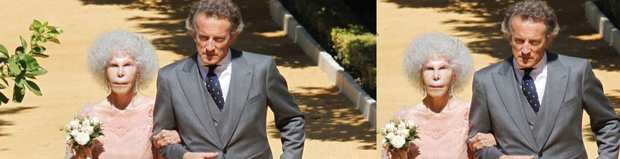 La Duquesa de Alba y Alfonso Díez celebran su primer aniversario de boda