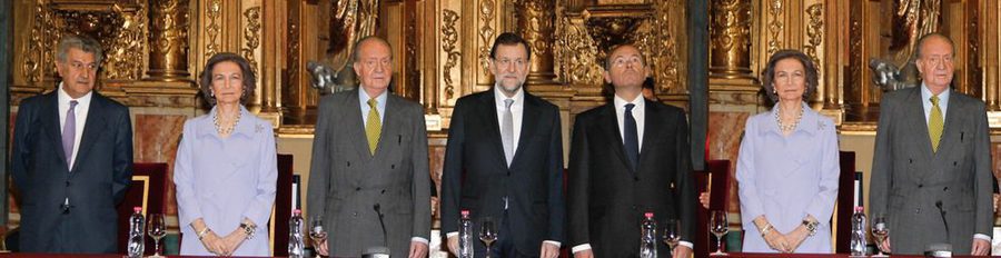 Los Reyes Juan Carlos y Sofía y Mariano Rajoy conmemoran el Bicentenario de la Constitución de Cádiz