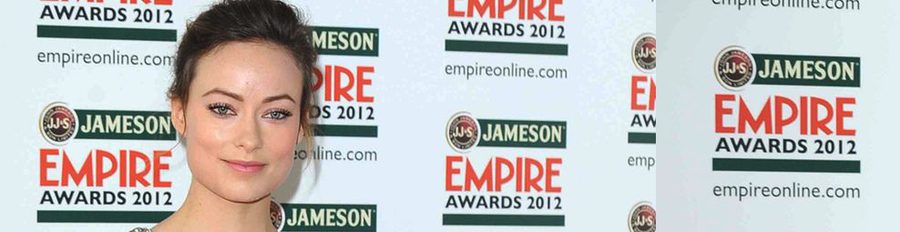 Olivia Wilde, Michael Fassbender y Chace Crawford acuden a los premios de cine Jameson Empire 2012