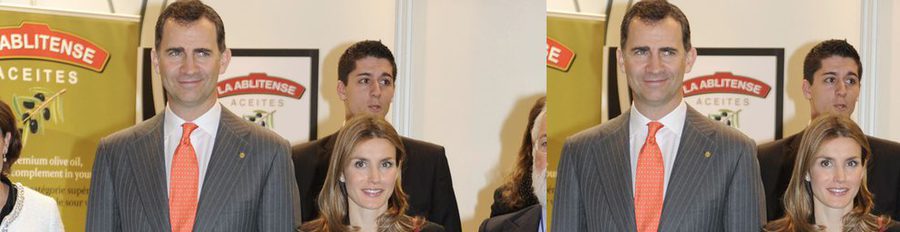 Los Príncipes Felipe y Letizia inauguran Alimentaria 2012 en Barcelona