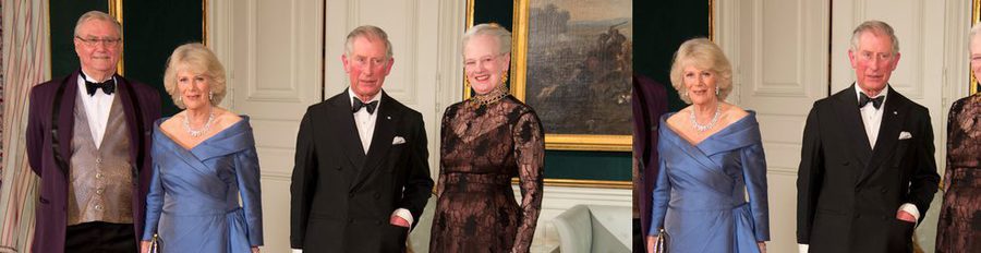 Carlos de Inglaterra y la Duquesa de Cornualles, agasajados con una cena de gala por la Familia Real Danesa