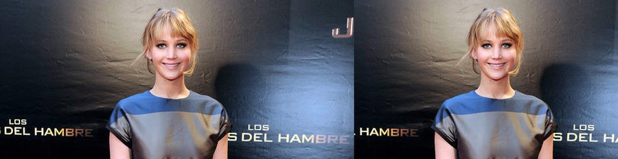 Jennifer Lawrence revoluciona Madrid con la promoción de 'Los juegos del hambre'
