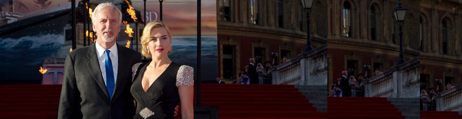 Kate Winslet y James Cameron estrenan 'Titanic' en 3D en Londres sin Leonardo DiCaprio