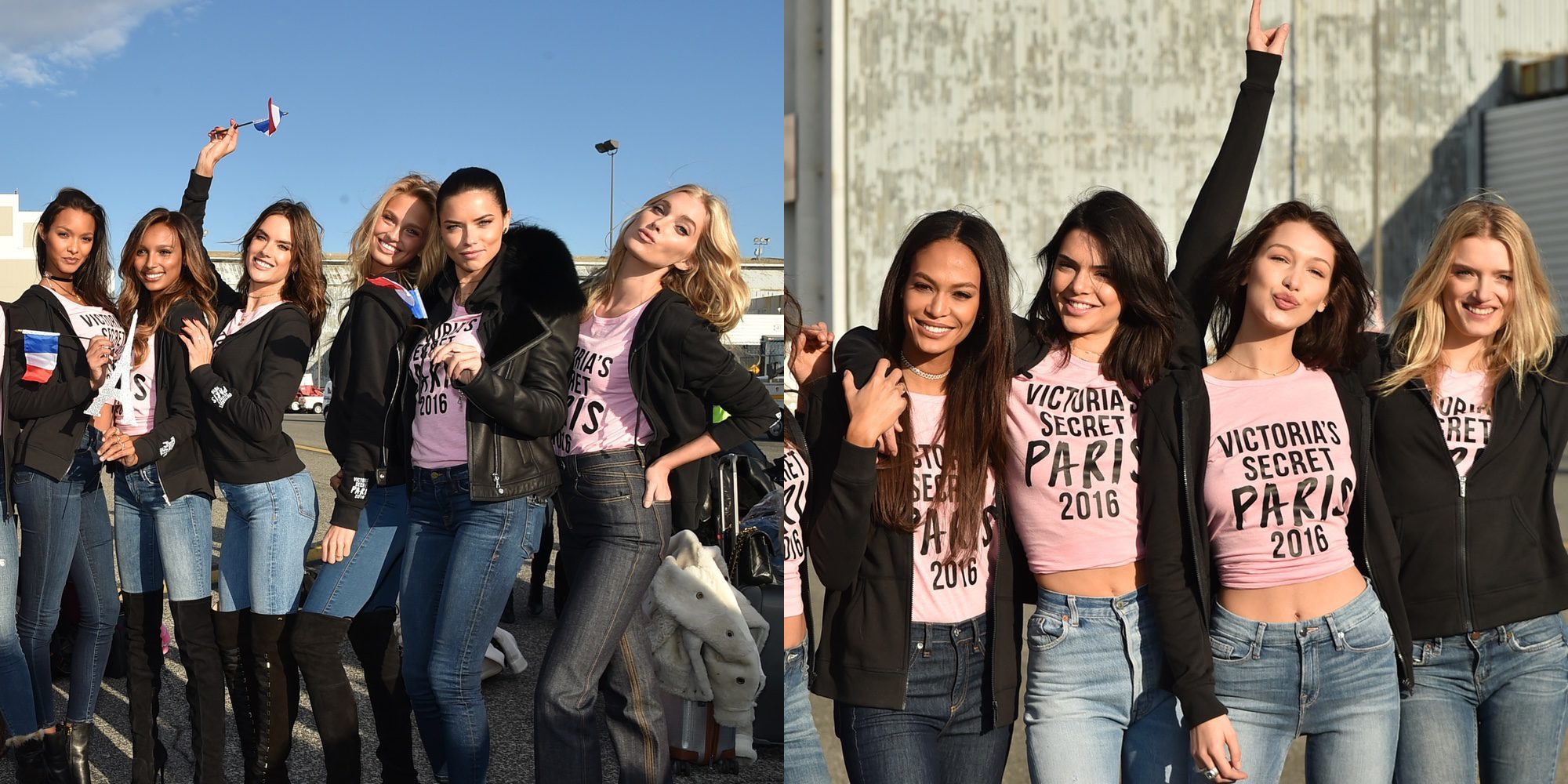 Bella Hadid, Kendall Jenner... Los ángeles de Victoria's Secret viajan a París para el desfile del año