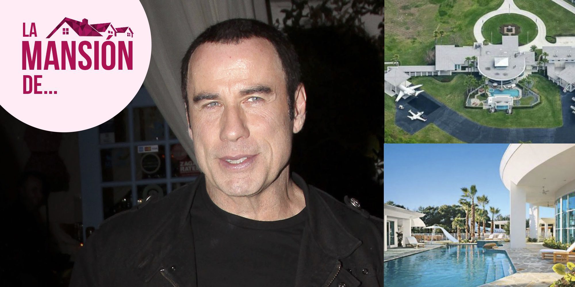 Rodeado de aviones y con su propia pista de aterrizaje: así es la mansión de John Travolta en Florida