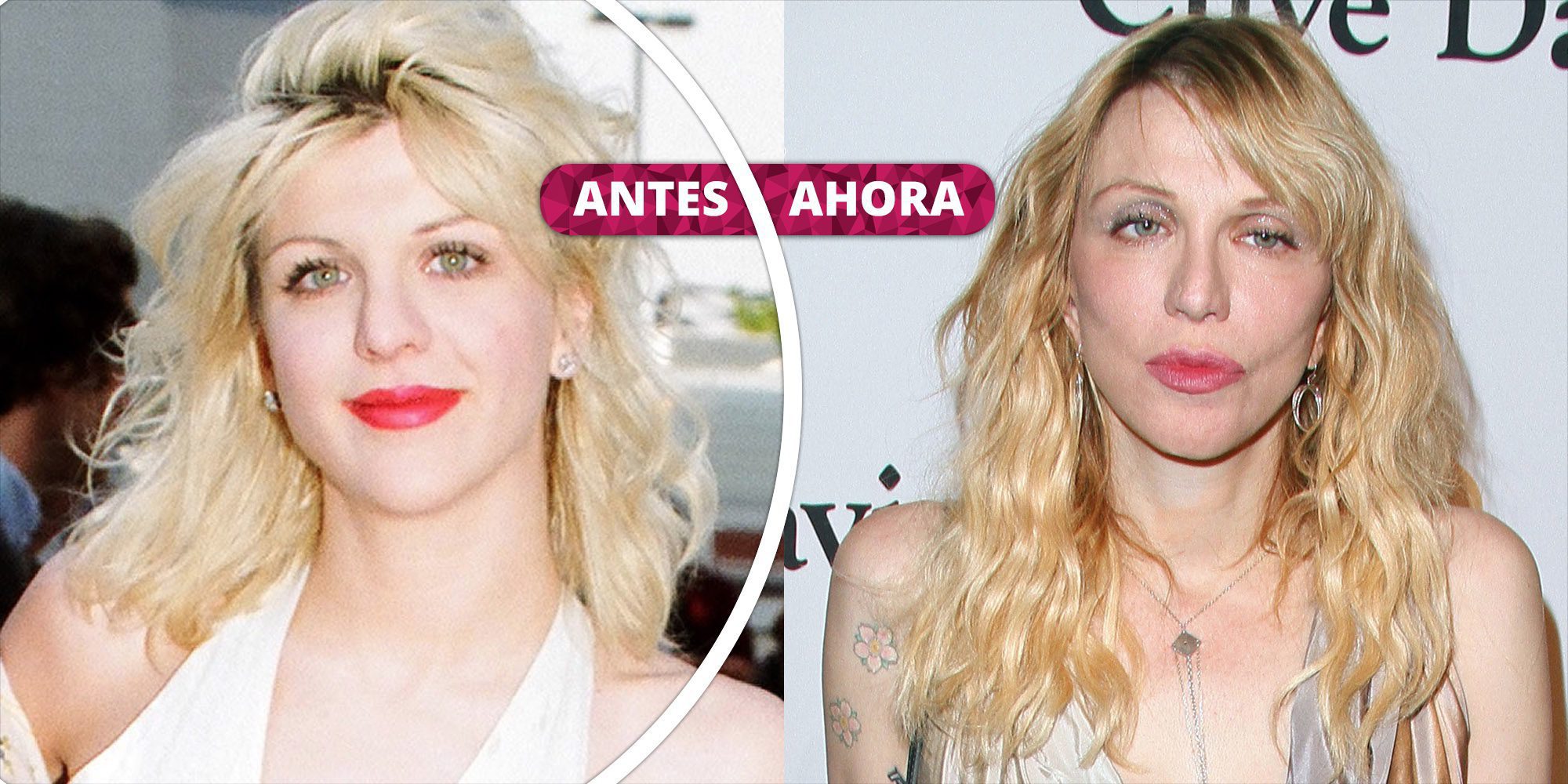 Así ha cambiado Courtney Love: La transformación de la viuda de Kurt Cobain