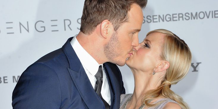 Chris Pratt y Anna Faris lucen su amor -beso incluido- en la premiere de  'Passengers' en Los Angeles - Bekia Actualidad