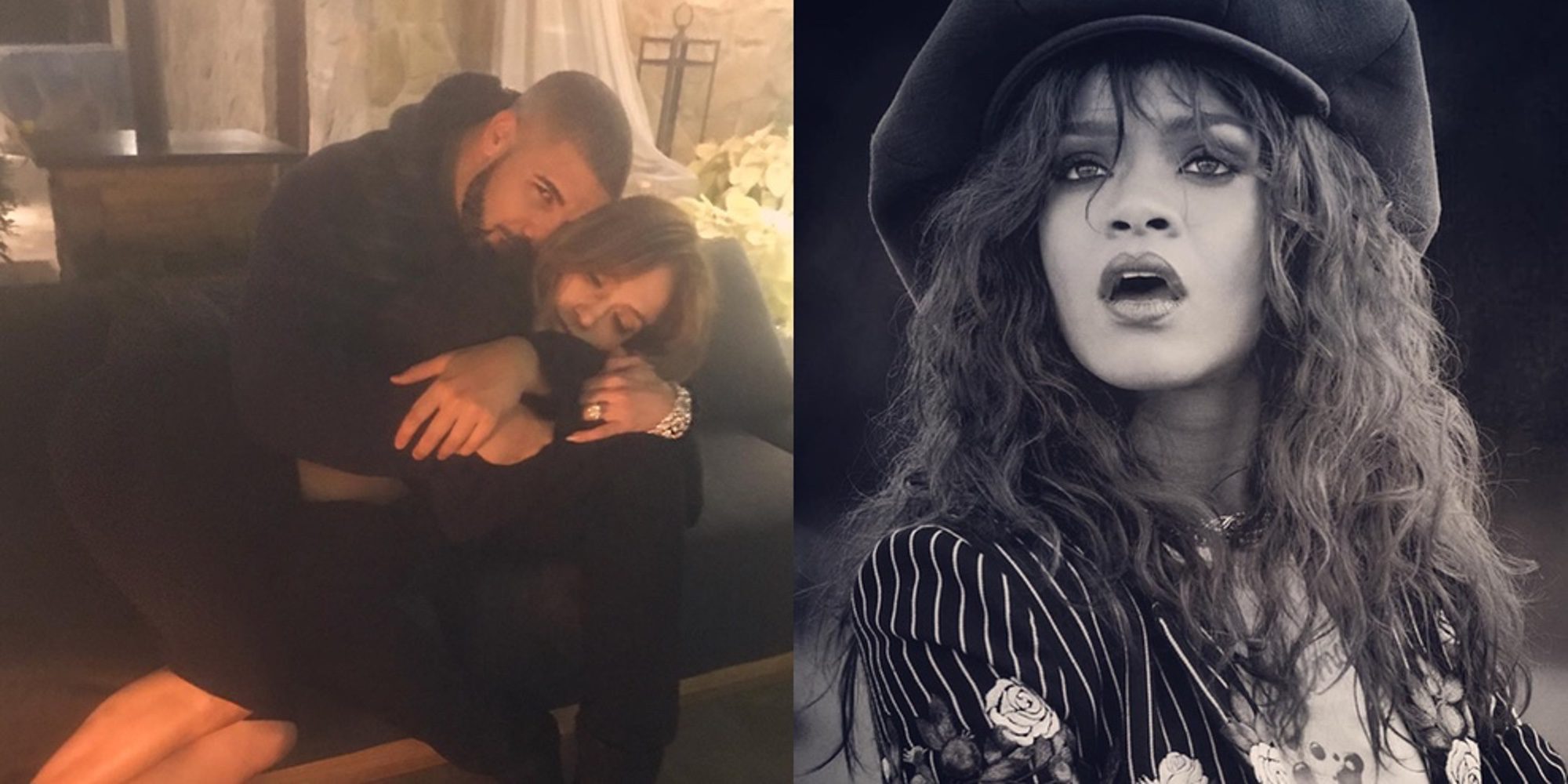 Rihanna monta en cólera al ver la foto de Drake y Jennifer Lopez que confirmaría su romance