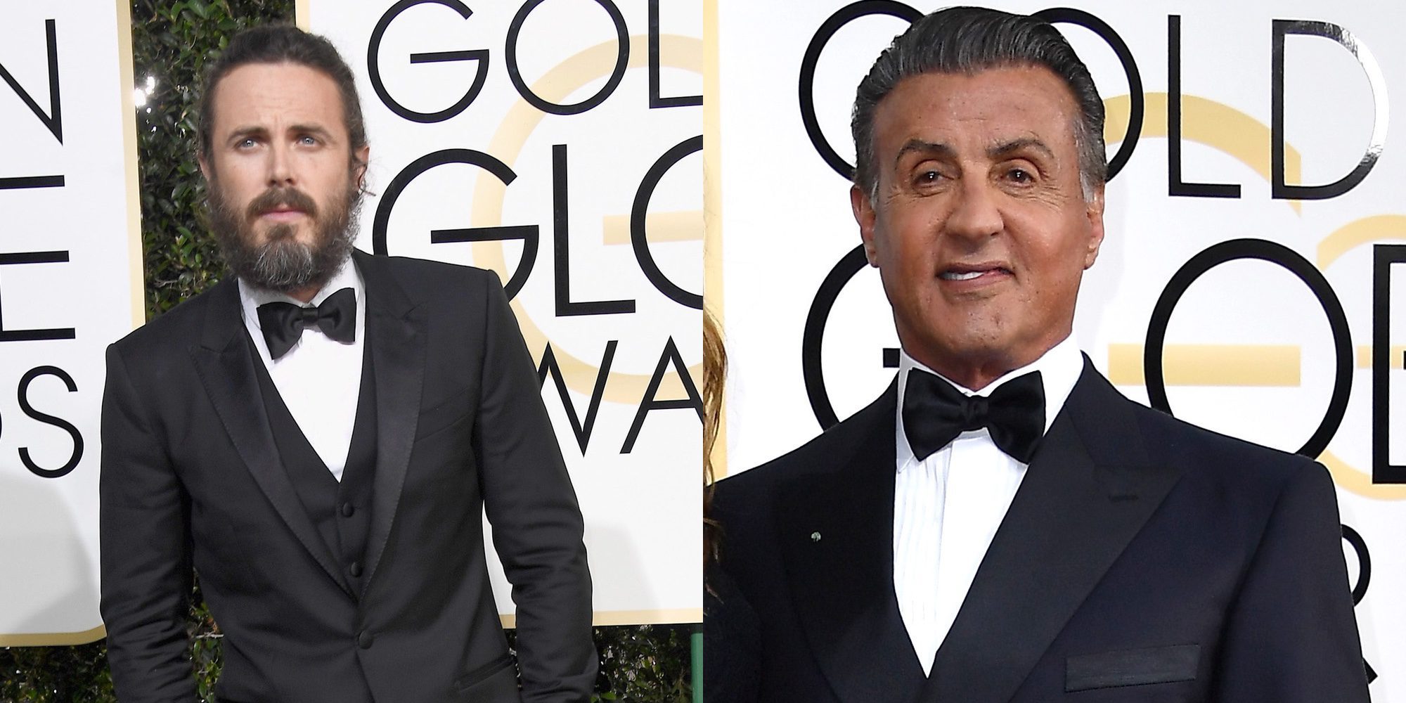 Sylvester Stallone se enfada con Casey Affleck al quedarse sin sitio en los Globos de Oro 2017